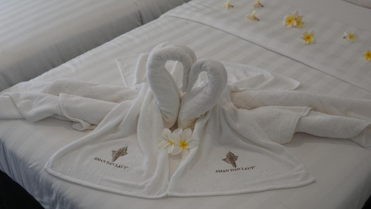 Aman Dan Laut Hotell Pulau Perhentian Kecil Exteriör bild